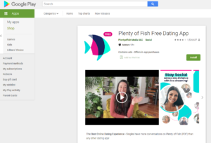 pof app rating by google play